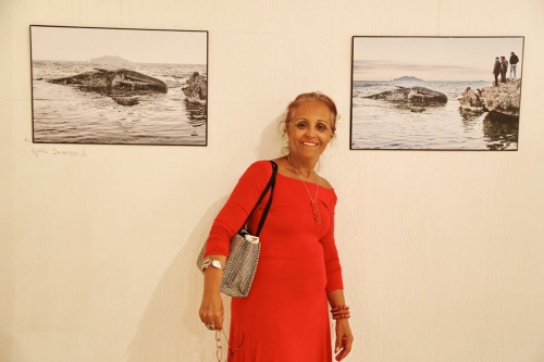 Houaria, photo, expo,adib samoud, récits de la mer, vernissage, art